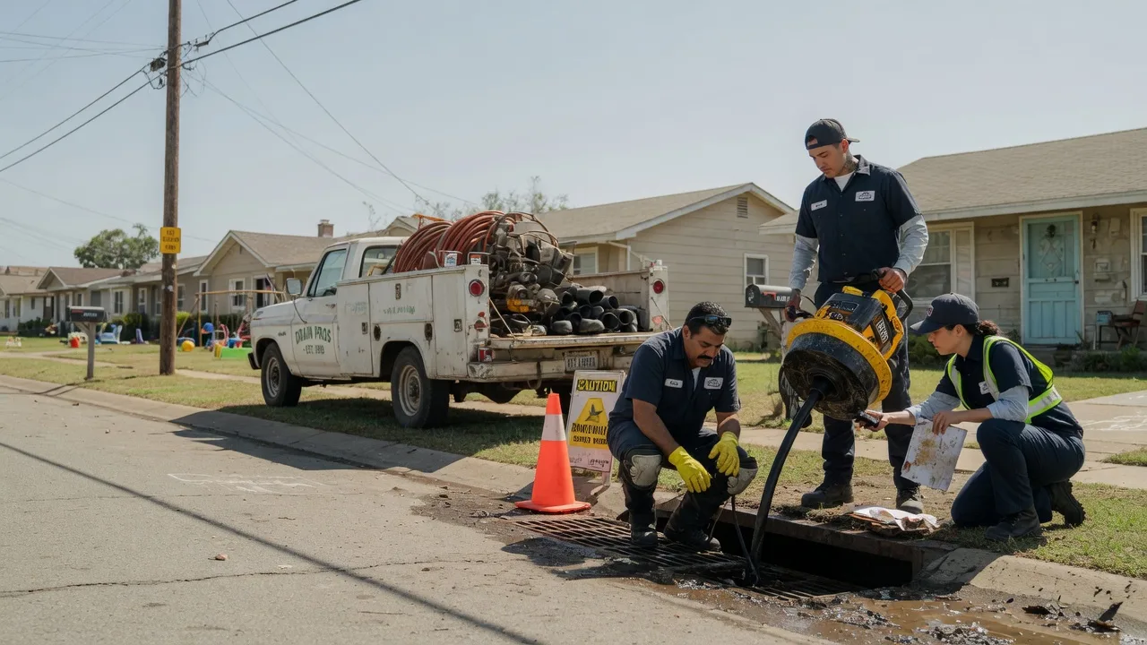 Drain Cleaning in Vanderbilt, TX near me